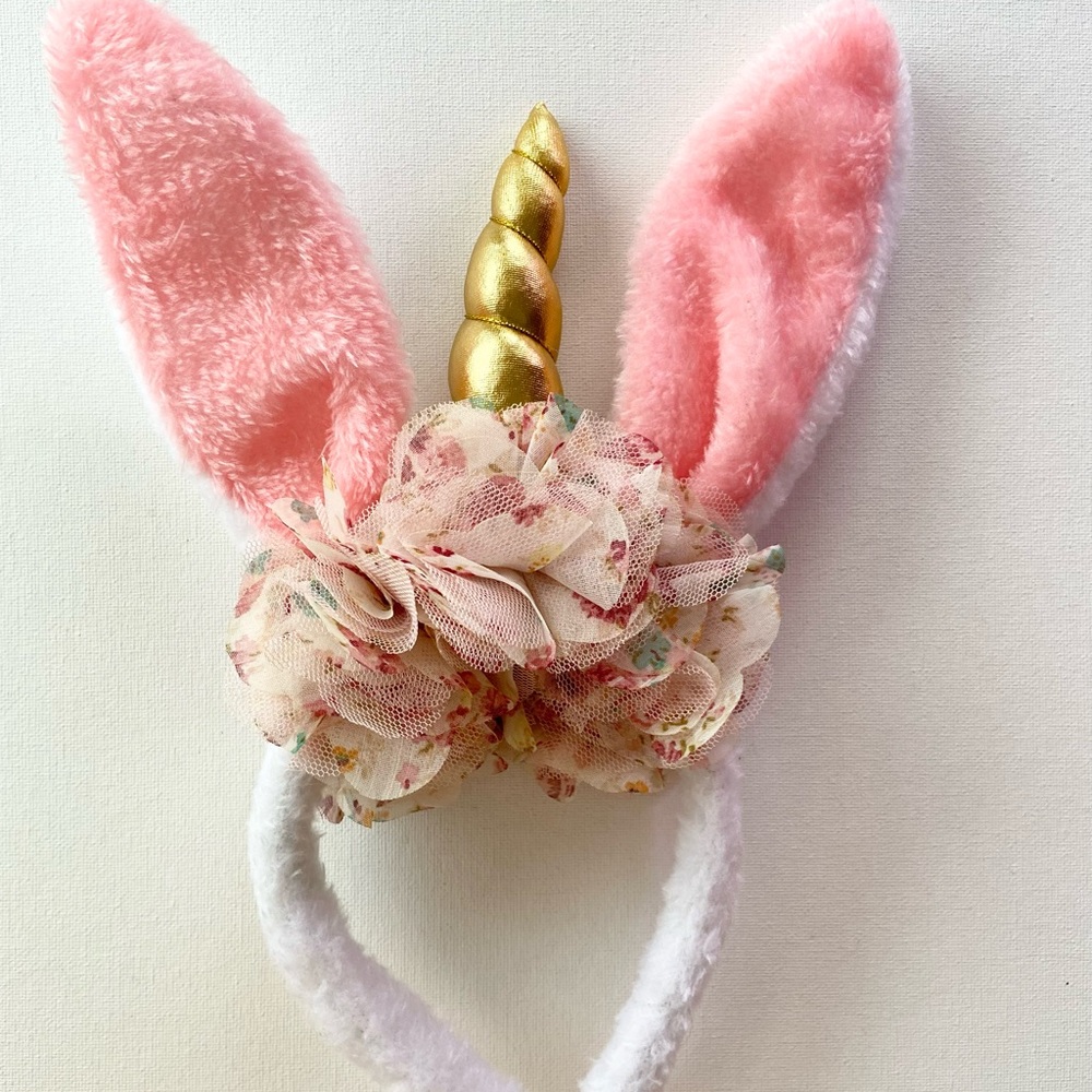Unicorn bunny ears